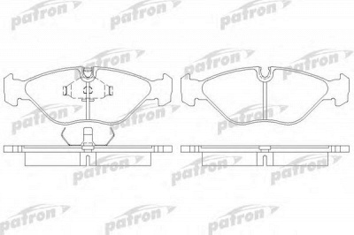 PATRON pbp670 -  Комплект тормозных колодок, дисковый тормоз