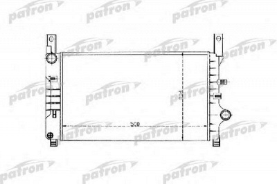 PATRON prs3319 -  Радиатор, охлаждение двигателя