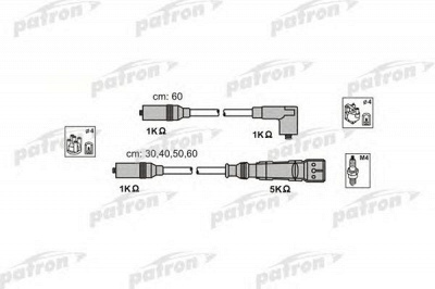 PATRON psci1000 -  Комплект проводов зажигания