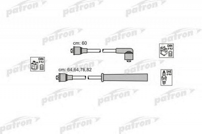 PATRON psci1007 -  КОМПЛЕКТ ПРОВОДОВ ЗАЖИГАНИЯ FORD SIERRA 87-93, SIE