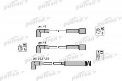 PATRON psci1008 -  Провода высоковольтные, комплект