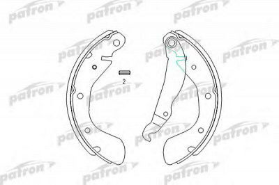 PATRON psp335 -  Комплект тормозных колодок