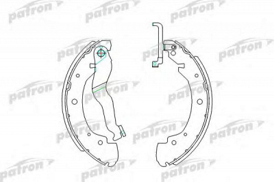 PATRON psp428 -  Комплект тормозных колодок