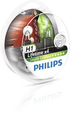 PHILIPS 12258llecos2 -  Лампа накаливания, фара дальнего света; Лампа нака