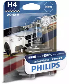 PHILIPS 12342rvb1 -  ЛАМПА H4 12342 RV 12V 60/55W P43T-38 B1