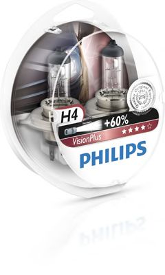 PHILIPS VisionPlus H4 2шт