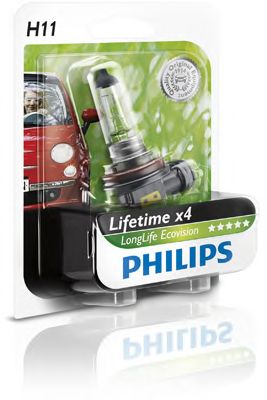 PHILIPS 12362llecob1 -  Лампа накаливания, фара дальнего света