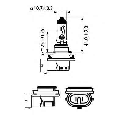 PHILIPS 12362whvb1 -  Лампа накаливания, в блистере WhiteVision