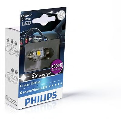 PHILIPS 128596000kx1 -  Лампа накаливания, внутренее освещение; Лампа нака