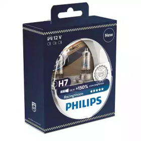 PHILIPS 12972rvs2 -  ЛАМПА 12972RVS2 H7 12V- 55W (PX26D) (+150% СВЕТА)