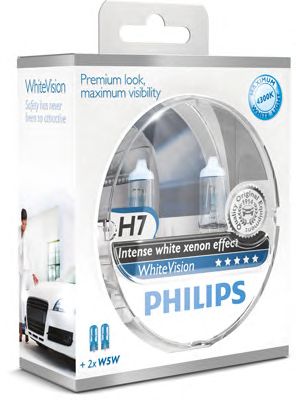 PHILIPS WhiteVision H7 2шт