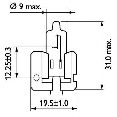 PHILIPS 13311c1 -  Лампа накаливания, противотуманная фара