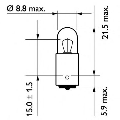 PHILIPS 13929mdcp -  Лампа накаливания, фонарь указателя поворота