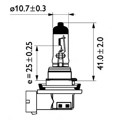 PHILIPS 24362mlc1 -  Лампа накаливания, фара дальнего света