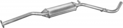 POLMO 2407 -  Средний глушитель выхлопных газов