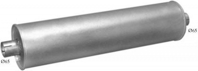 POLMO 6810 - Глушитель выхлопных газов конечный