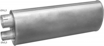 POLMO 6818 -  Глушитель выхлопных газов конечный