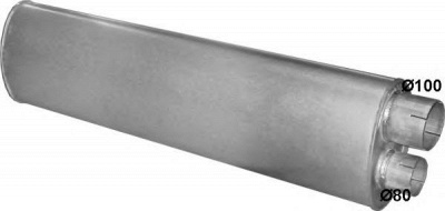 POLMO 6842 - Глушитель выхлопных газов конечный