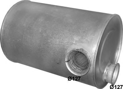 POLMO 7511 -  Глушитель выхлопных газов конечный