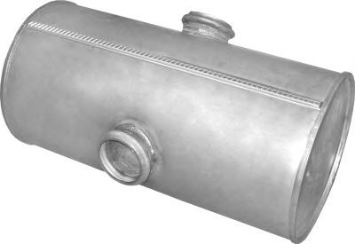 POLMO 7532 -  Глушитель выхлопных газов конечный