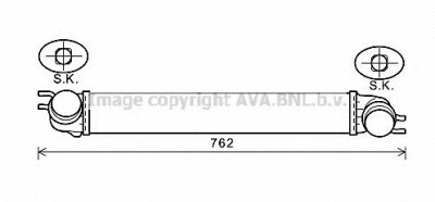 PRASCO bw4425 - Интеркулер
