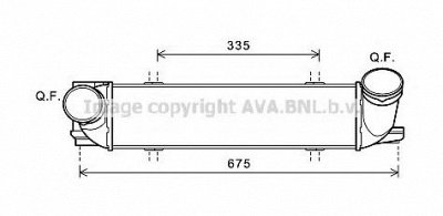 PRASCO bw4438 -  Интеркулер