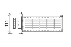 PRASCO cn6306 -  Теплообменник, отопление салона
