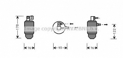 PRASCO cnd164 -  Осушитель, кондиционер