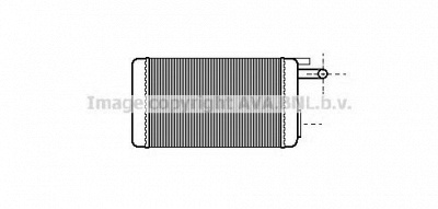 PRASCO fta6106 -  Теплообменник, отопление салона