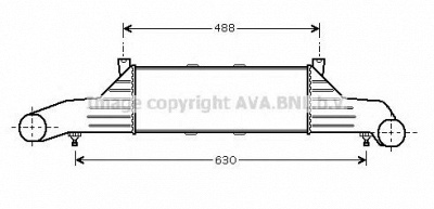 PRASCO msa4295 - Интеркулер