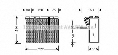 PRASCO olv300 -  Испаритель, кондиционер