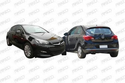 PRASCO op4182305 -  МОЛДИНГ ПЕРЕДНЕГО БАМПЕРА / OPEL ASTRA-J 12