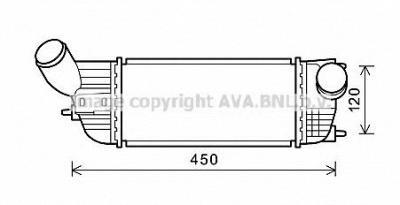 PRASCO pe4362 - Интеркулер