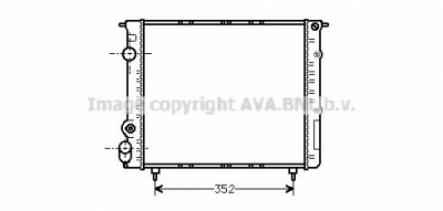 PRASCO rta2053 -  Радиатор, охлаждение двигателя