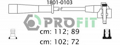 PROFIT 18010103 -  Комплект проводов зажигания