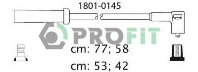 PROFIT 18010145 -  Комплект проводов зажигания