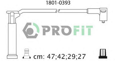 PROFIT 18010393 -  Комплект проводов зажигания