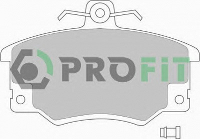 PROFIT 50000370 -  Комплект тормозных колодок, дисковый тормоз