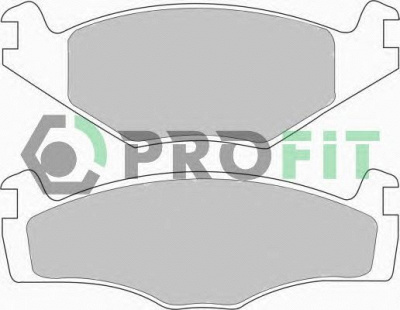 PROFIT 50000419 -  Комплект тормозных колодок, дисковый тормоз