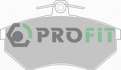 PROFIT 50000774 -  Комплект тормозных колодок, дисковый тормоз