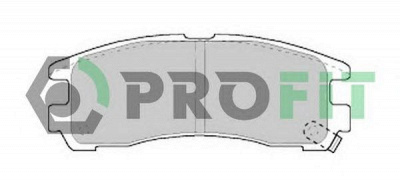PROFIT 50000803 -  Комплект тормозных колодок, дисковый тормоз
