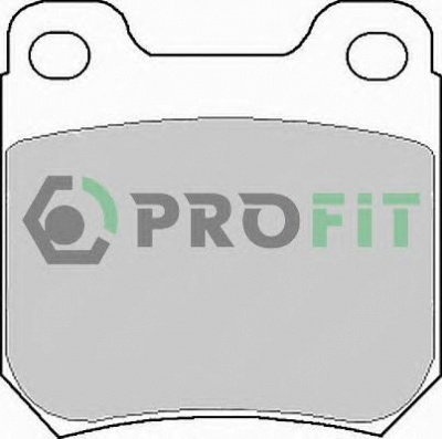 PROFIT 50000973c -  Комплект тормозных колодок, дисковый тормоз