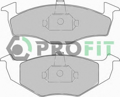 PROFIT 50001101c -  Комплект тормозных колодок, дисковый тормоз