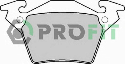 PROFIT 50001305 -  Комплект тормозных колодок, дисковый тормоз