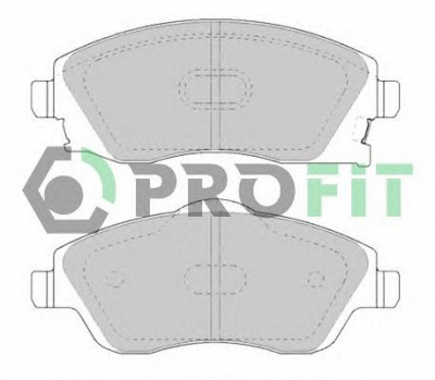 PROFIT 50001424 -  Комплект тормозных колодок, дисковый тормоз
