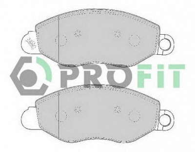 PROFIT 50001461c -  Комплект тормозных колодок, дисковый тормоз