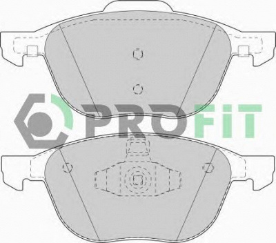 PROFIT 50001594c -  Комплект тормозных колодок, дисковый тормоз