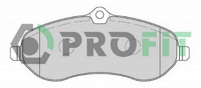 PROFIT 50001771 -  Комплект тормозных колодок, дисковый тормоз