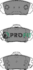 PROFIT 50004246 -  Колодки тормозные дисковые передние, комплект