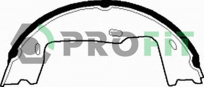 PROFIT 50010227 -  Комплект тормозных колодок